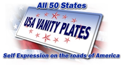 USA Vanity Plates